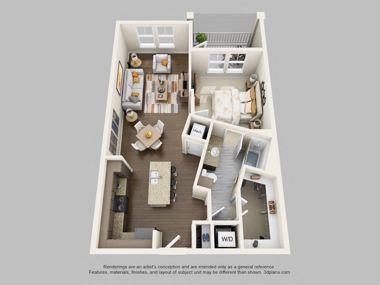 Floor plan Floor plan at Lake Vue, 7119 Sand Lake Reserve Drive, 32819